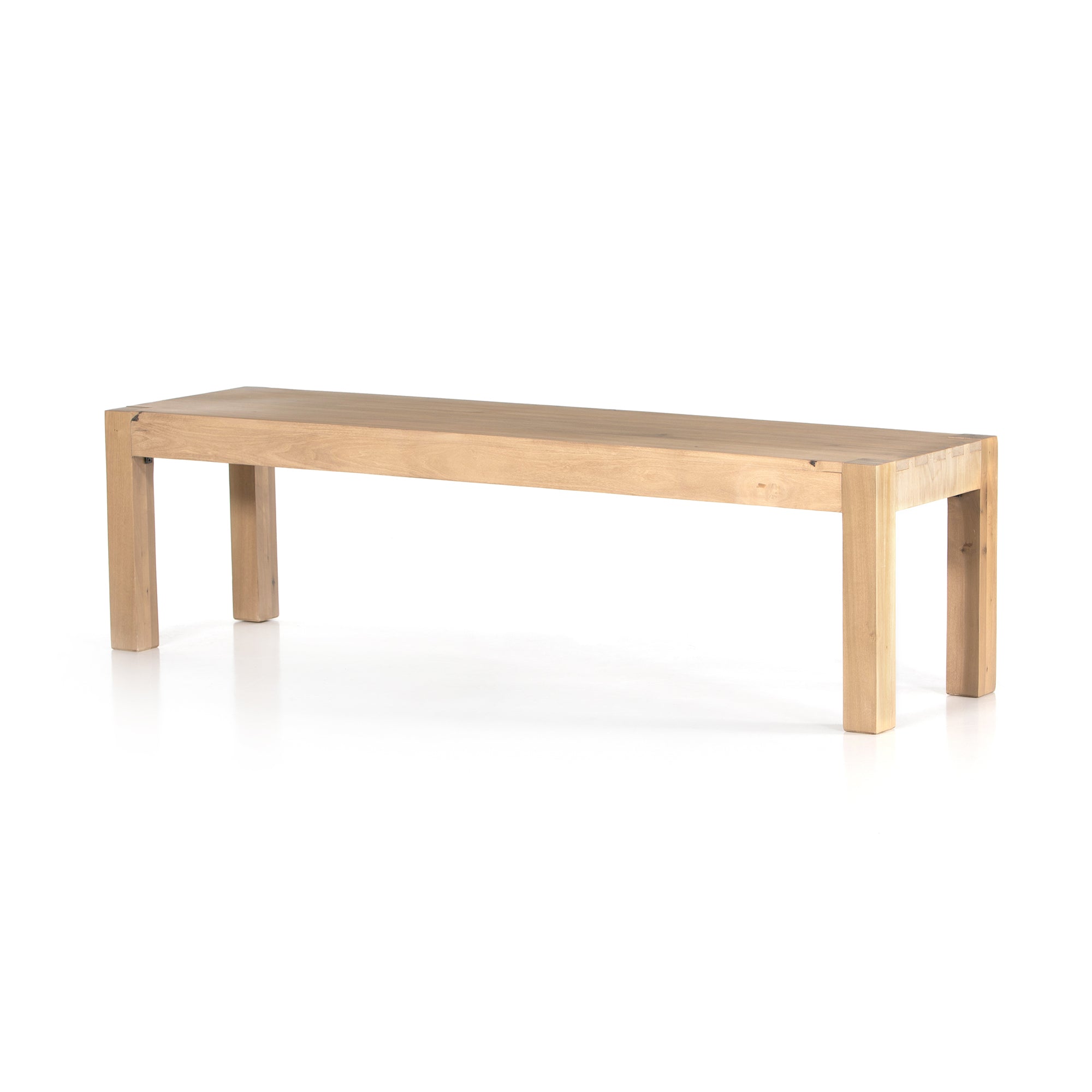 Isador bench oblique view