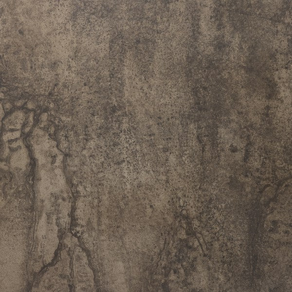 Bingham Media Console in distressed iron detail