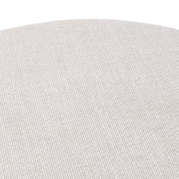 Dax large ottoman in gibson wheat upholstery