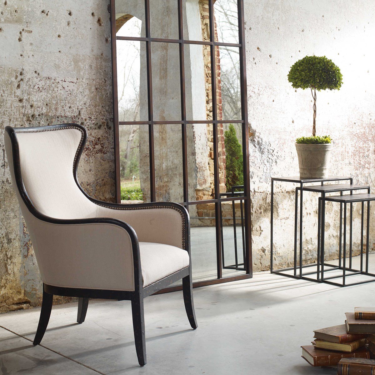 Sandy Wing Chair - Uttermost