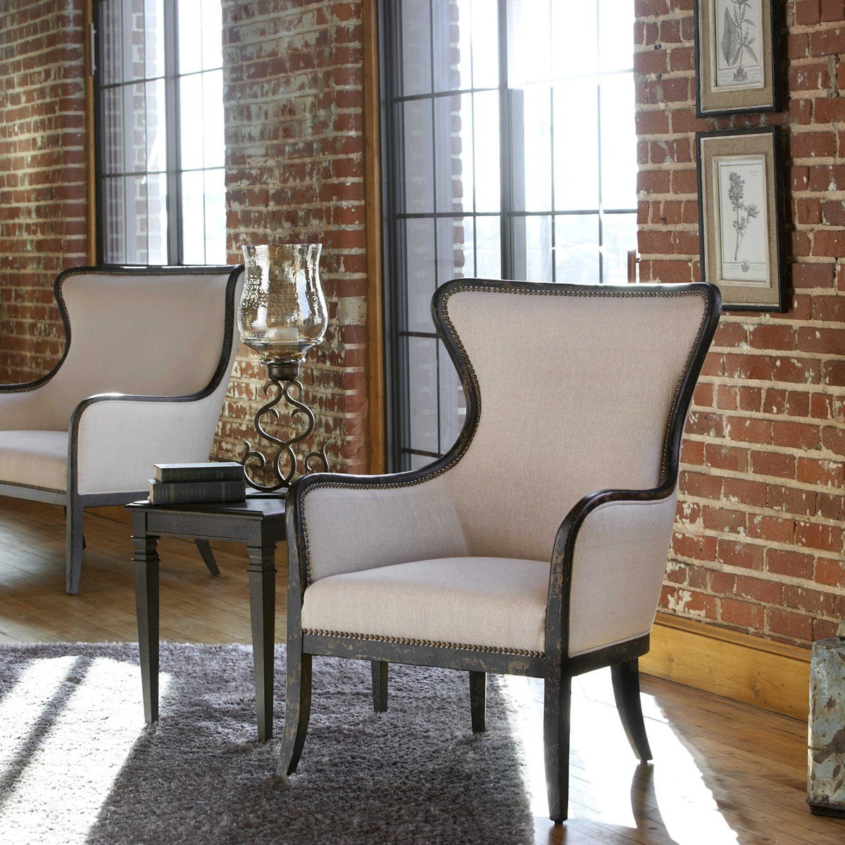 Sandy Wing Chair - Uttermost