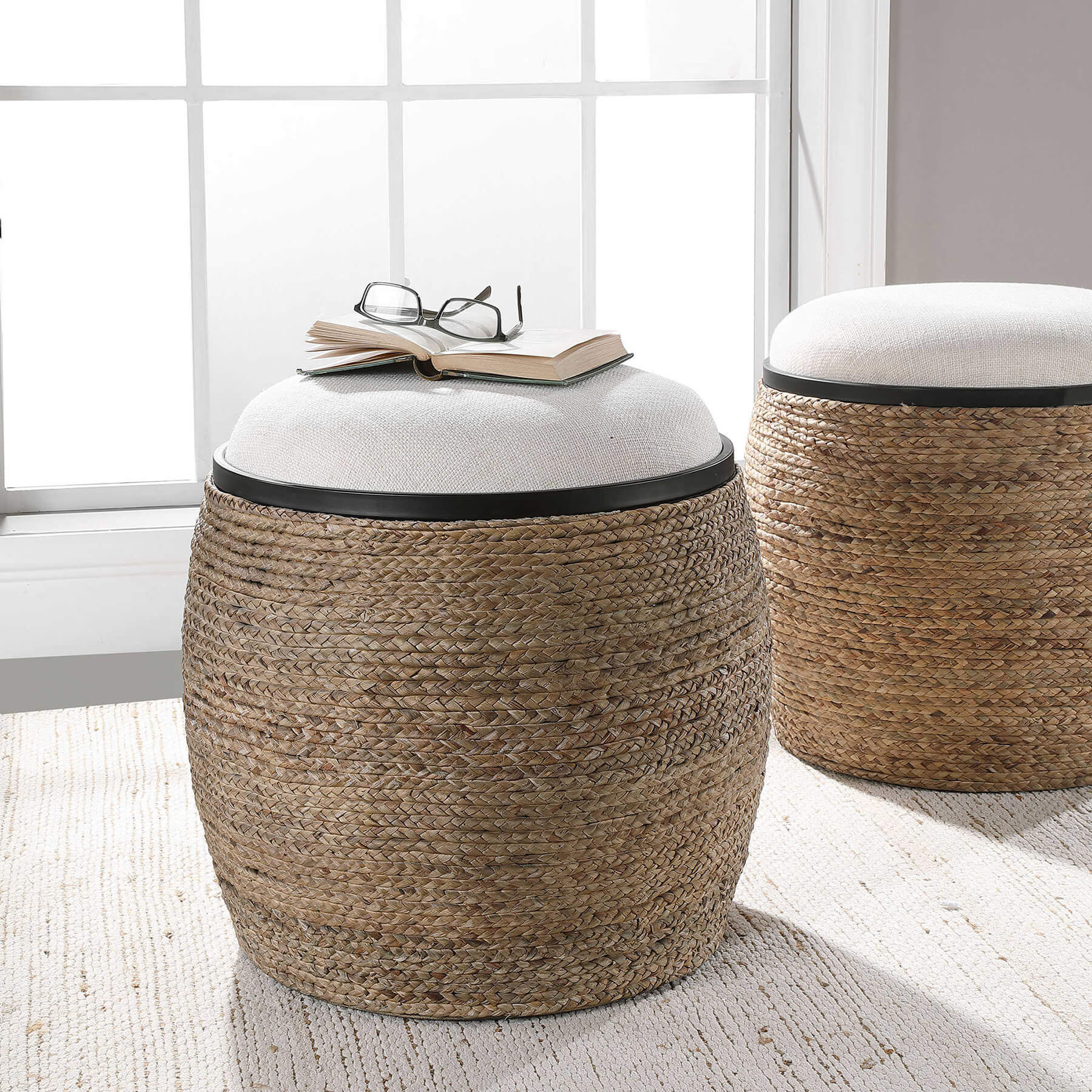 Island Accent Stool styled