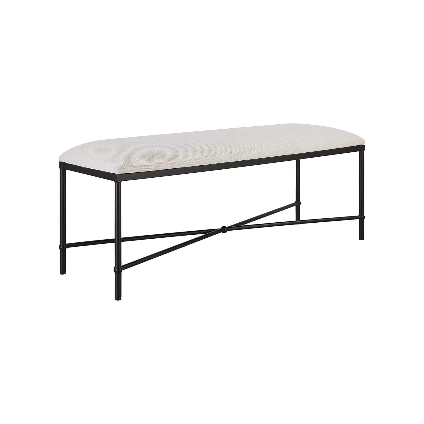 Avenham bench in black