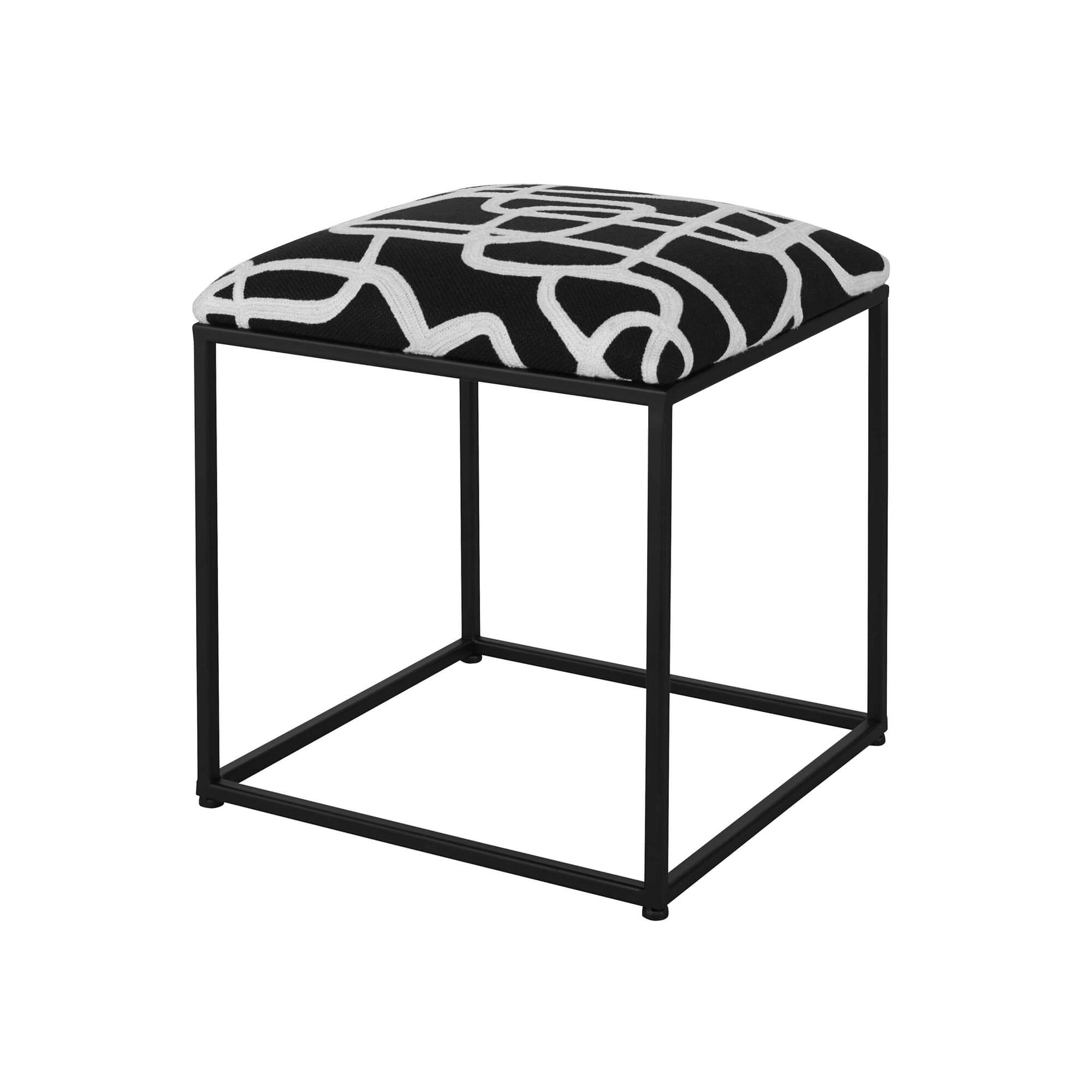 Twists and Turns accent stool