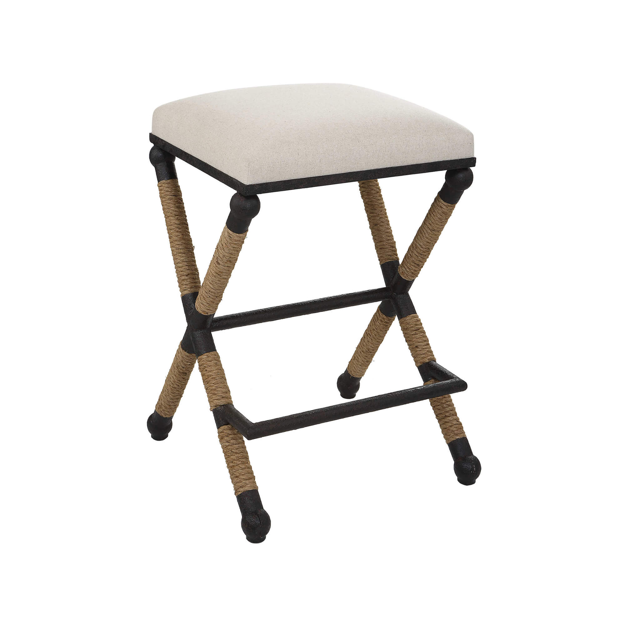 Firth counter stool in oatmeal