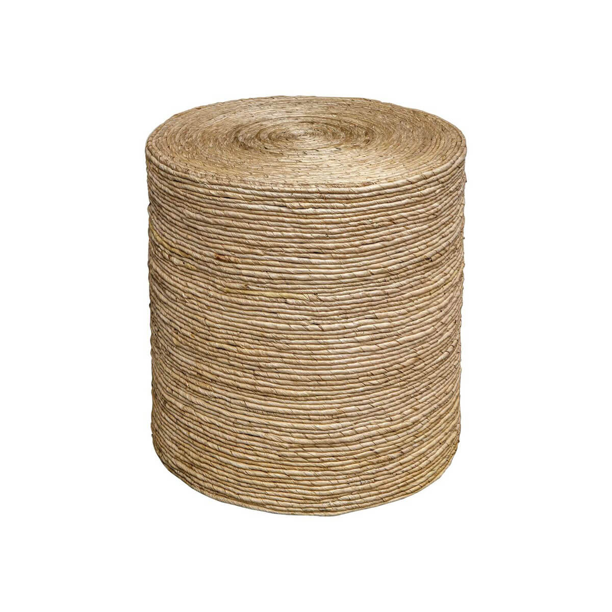 Rora Round Banana Leaf Accent Table