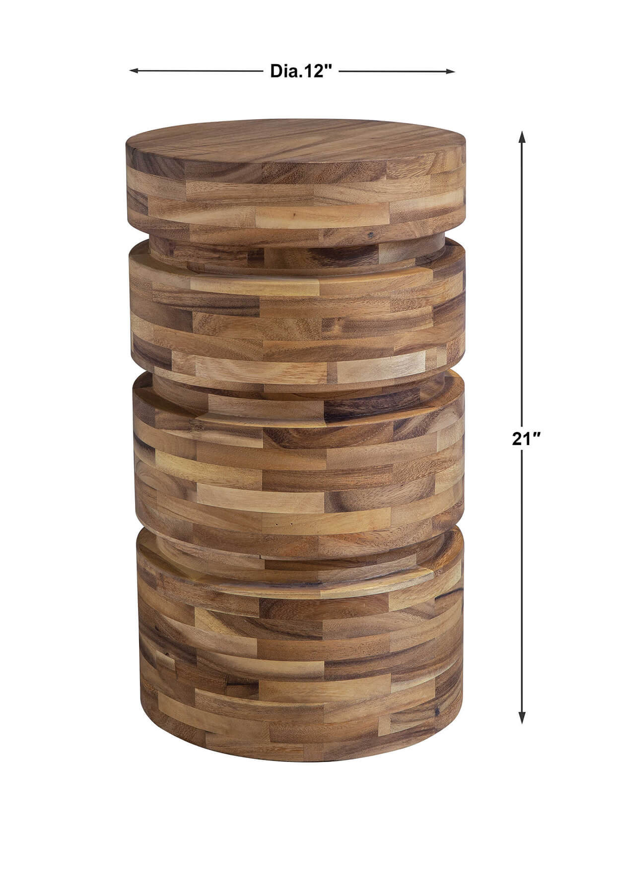 Uttermost Boone drink table dimensions