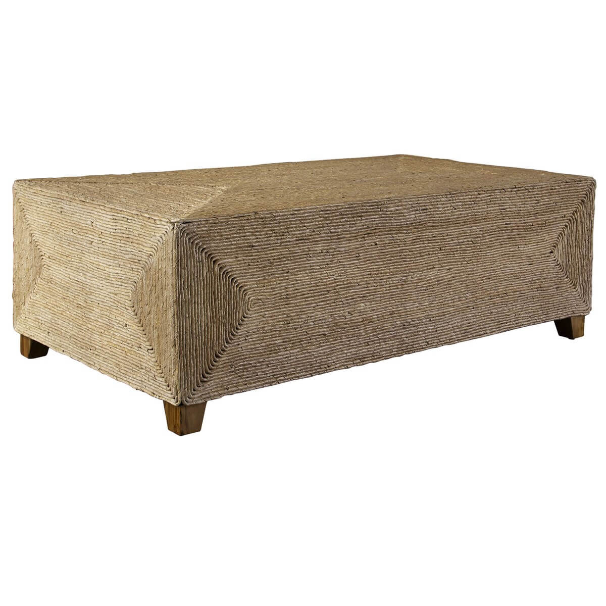 Rora banana leaf coffee table