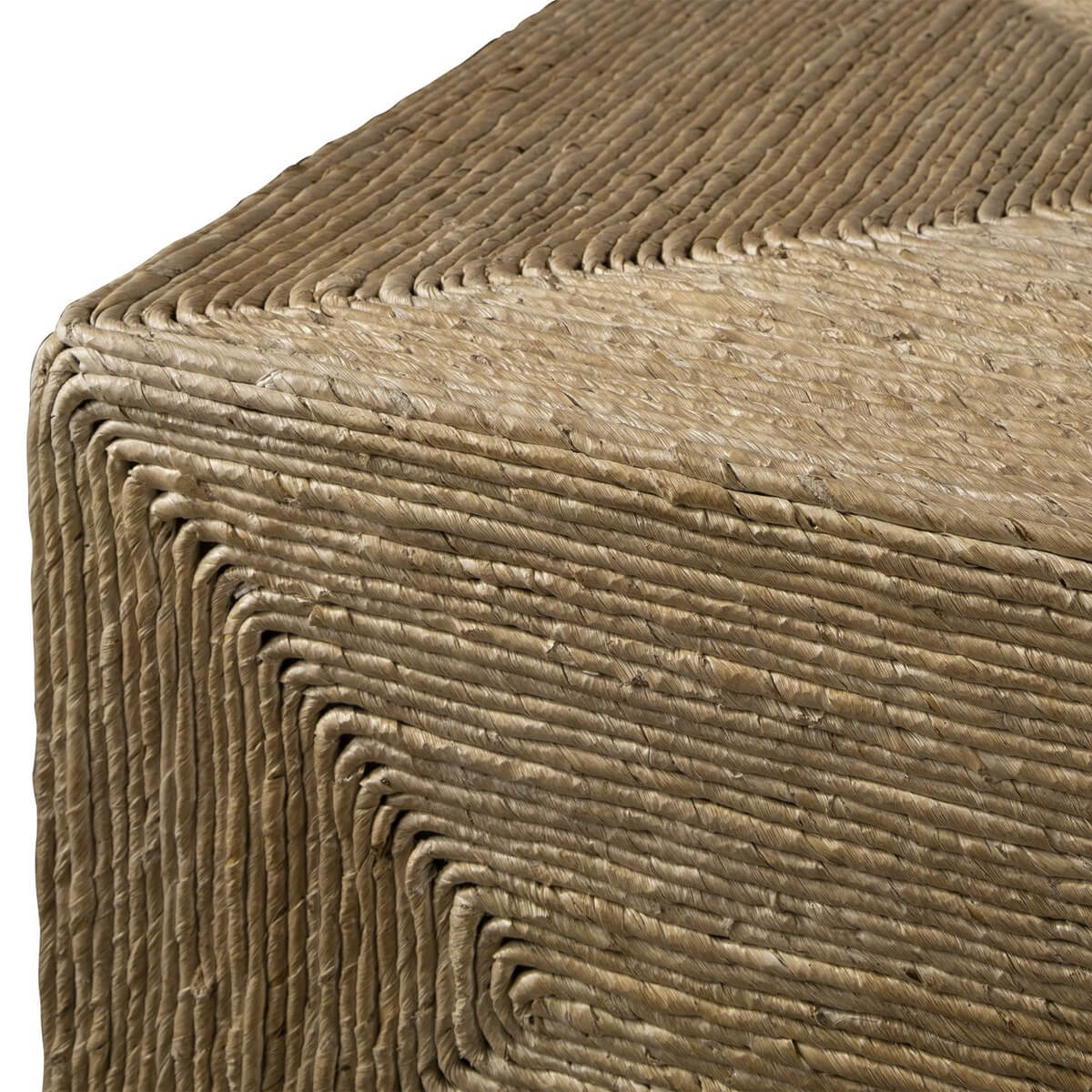 Rora banana leaf coffee table detail
