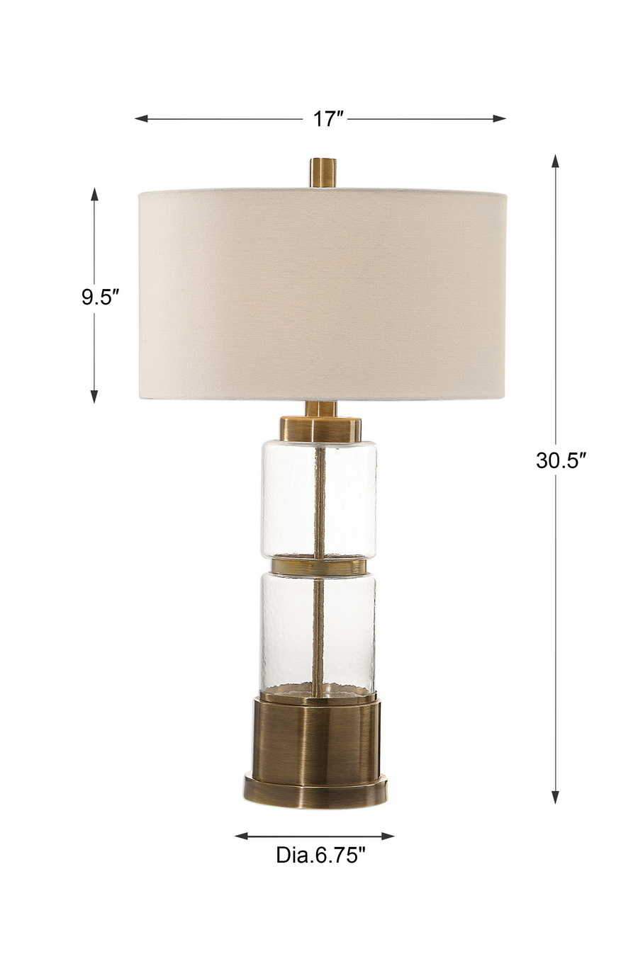 Vaiga Table Lamp - Uttermost