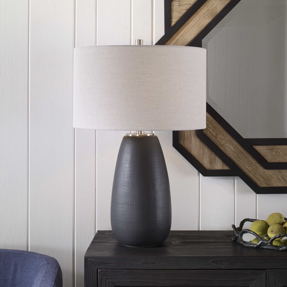 Twilight Table Lamp - styled on a sideboard