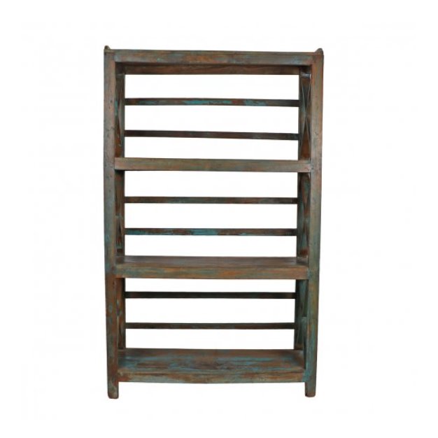 Reclaimed Wood Tiered Shelf - Blue Ocean Traders