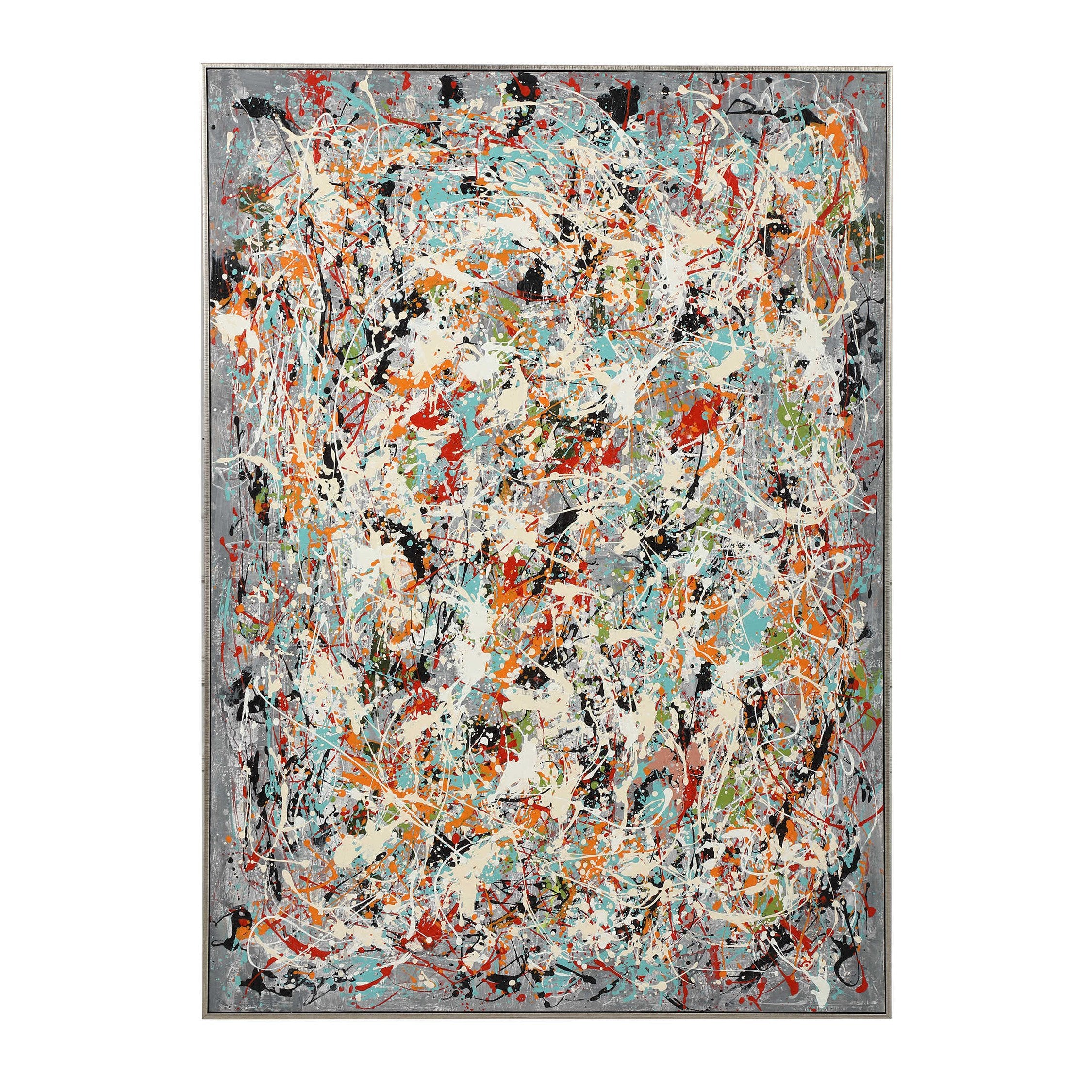 Organized Chaos Framed Wall Art - Uttermost