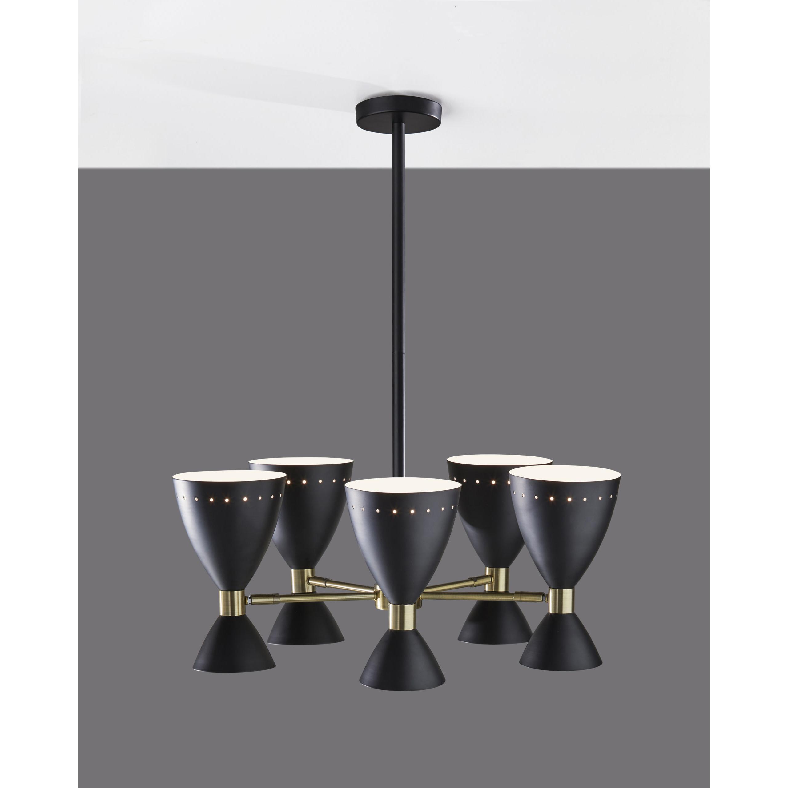 Oscar 5-Head Pendant