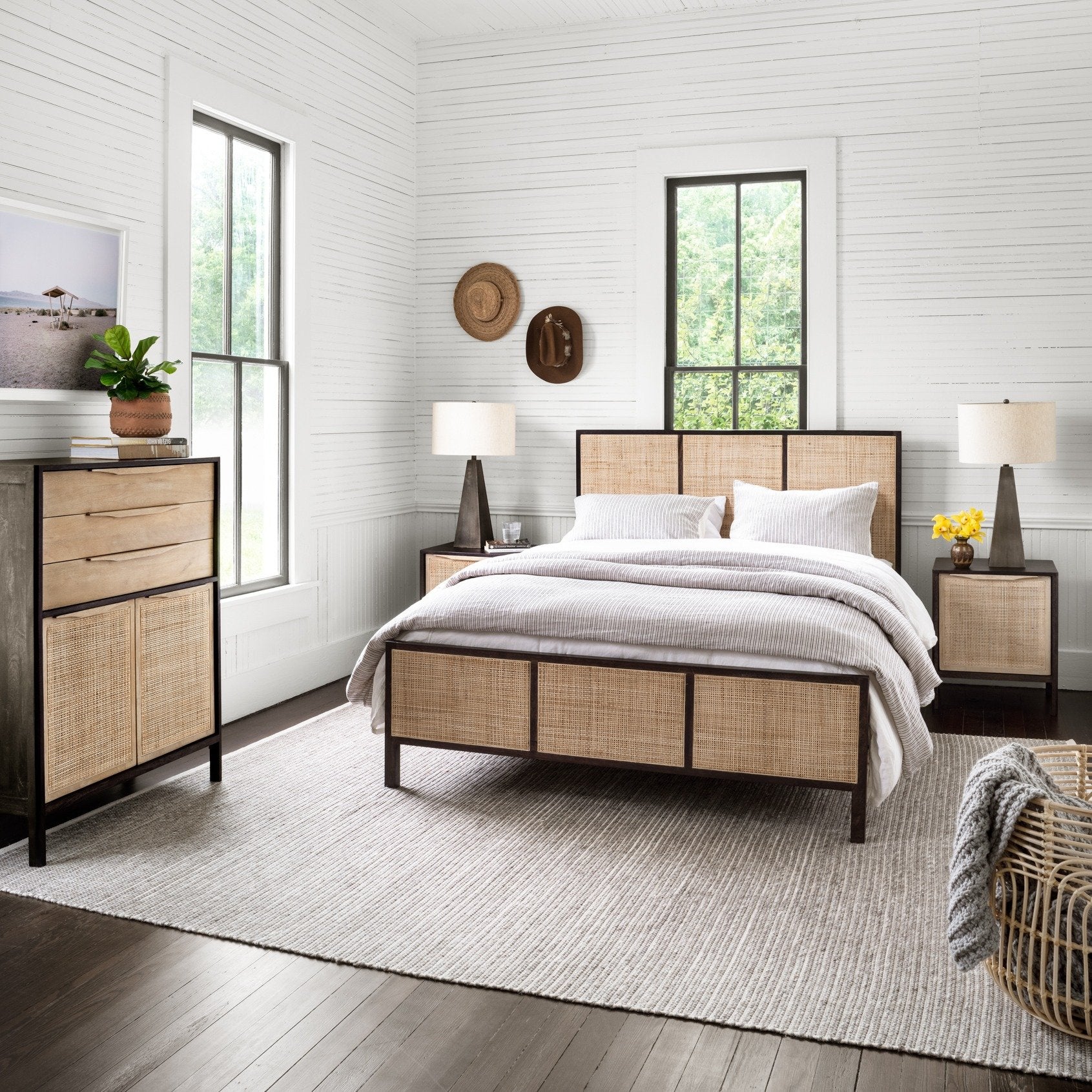 Sydney Nightstand - 2 Finish Options - Four Hands