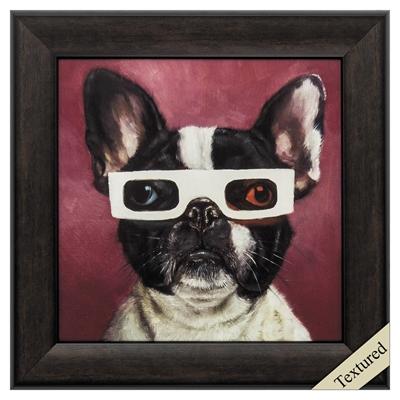 Framed Animal Wall Art "3D Dog" - Propac