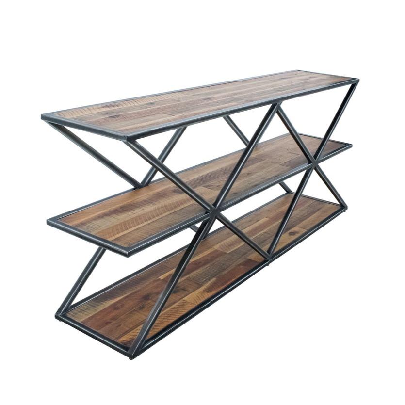 Triangle Tiered Console Table - LH Imports