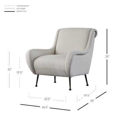 Marley Accent Chair - New Pacific Direct