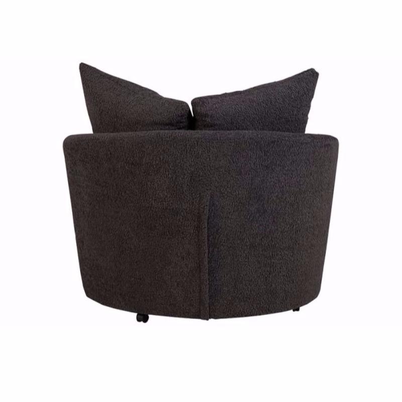 Fuzzy Swivel Chair - Porter