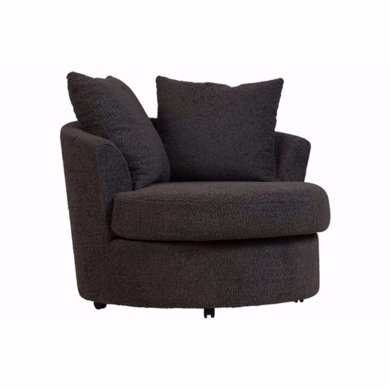 Fuzzy Swivel Chair - Porter