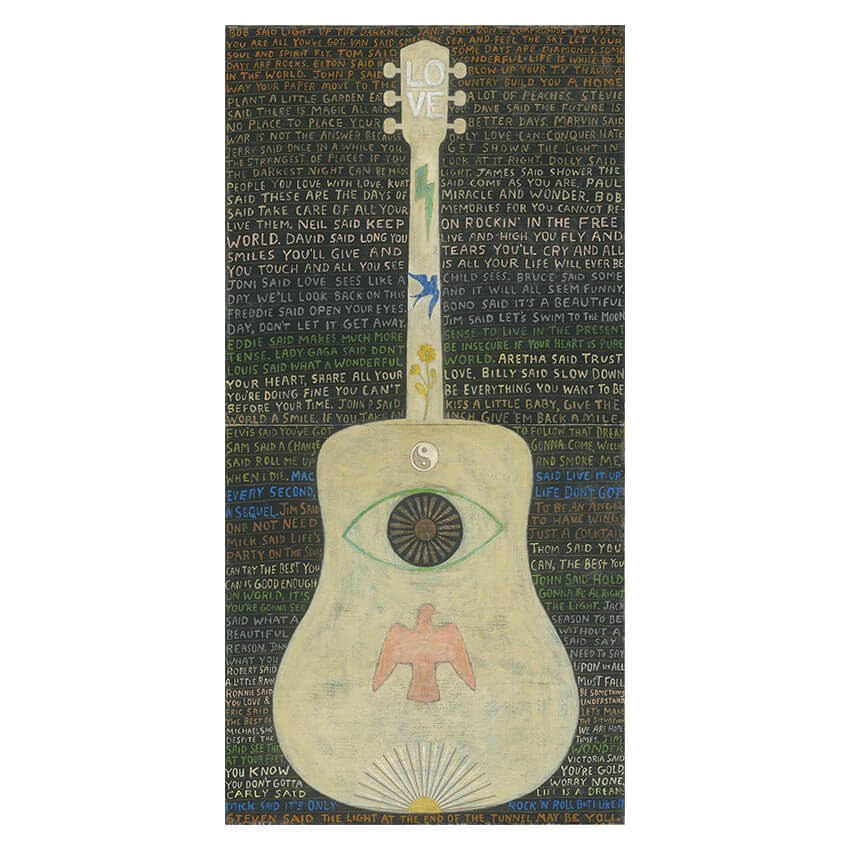 Guitar Legends Wall Art - available at City Home PDX