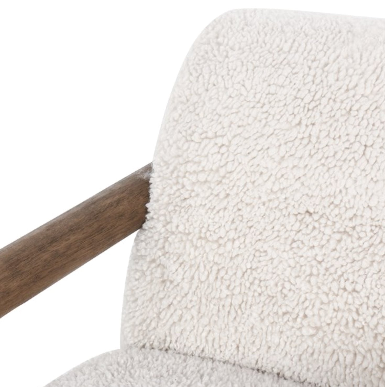 Aniston Chair: Up-Close Corner View