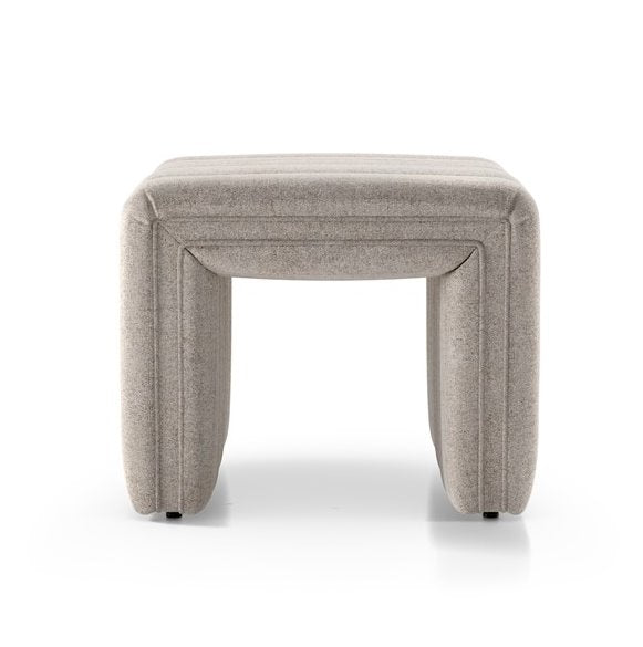 Augustine Ottoman 21"-Orly Natural: Product View