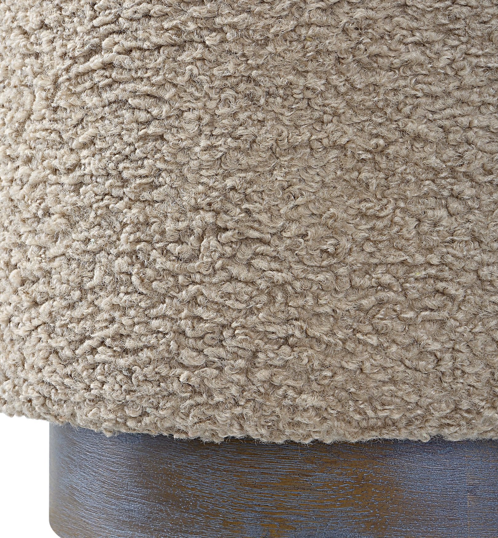 Avila Ottoman in Latte: Up-Close Product View
