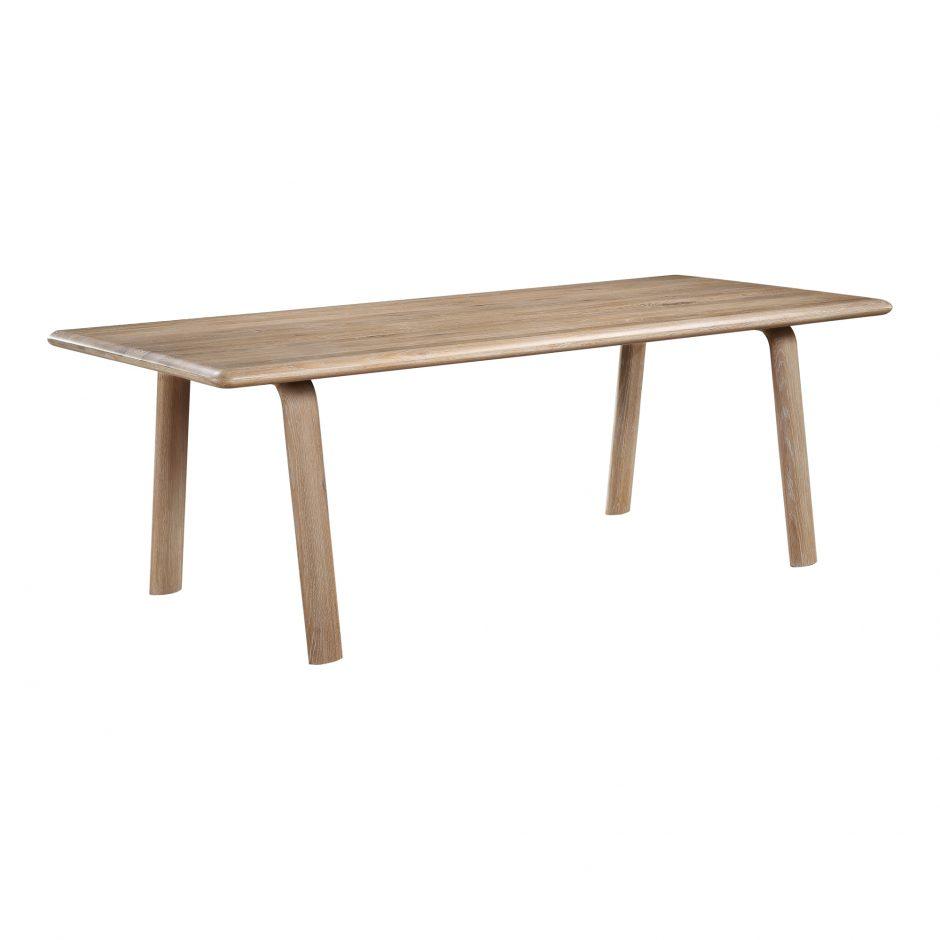 Malibu Dining Table - 2 Wood Options - Moe's