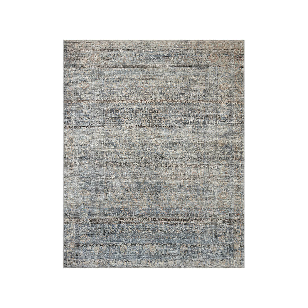 Billie Denim Blush Rug: Available at City Home PDX