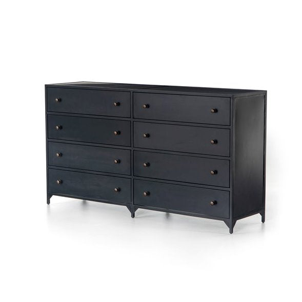 Belmont 8 Drawer Metal Dresser: Product View