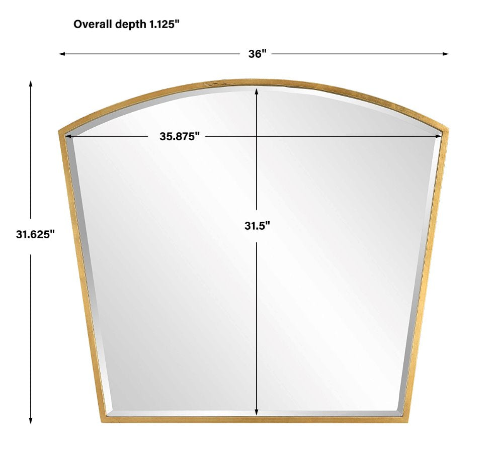 Boundary Arch Mirror: Product Measurement View