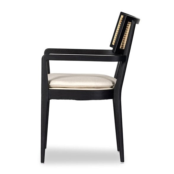 Britt Dining Armchair: Product Side View