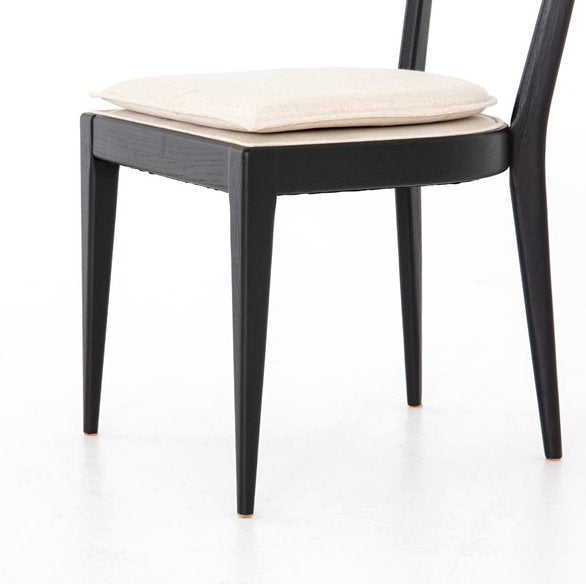 Britt Dining Chair: Chair legs view