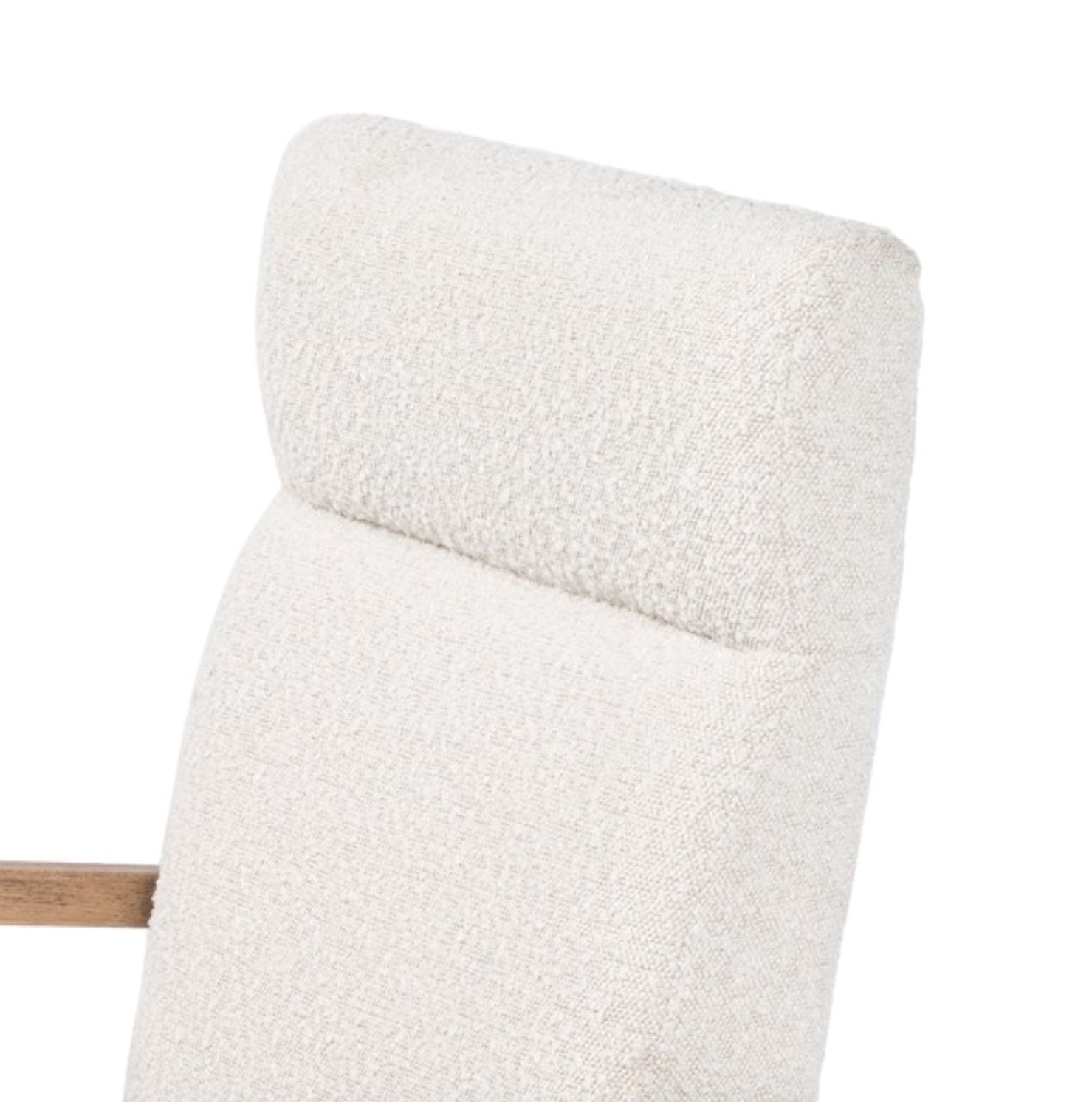 Bryson Desk Chair: Up-Close Chair Seat View