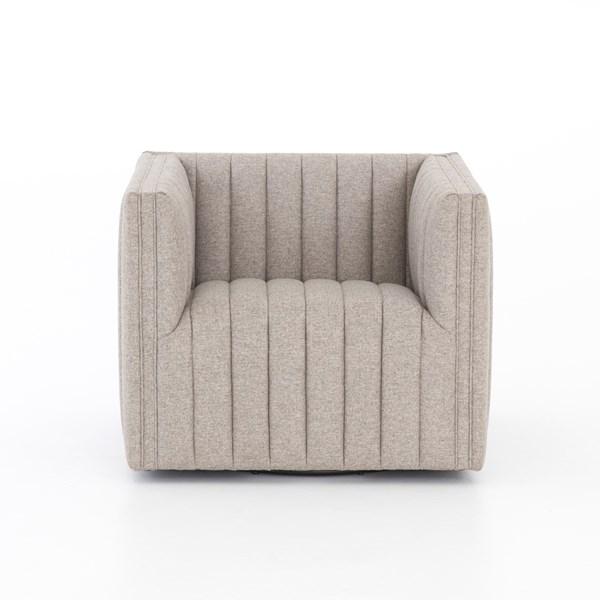 Augustine Swivel Armchair - 3 Fabric Options - Four Hands