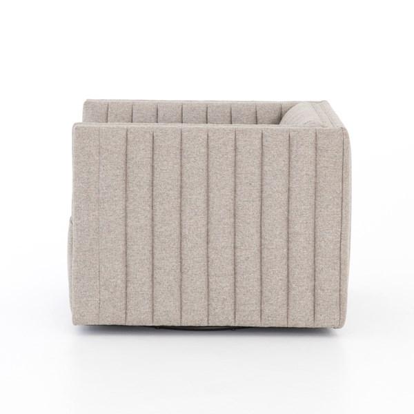 Augustine Swivel Armchair - 3 Fabric Options - Four Hands