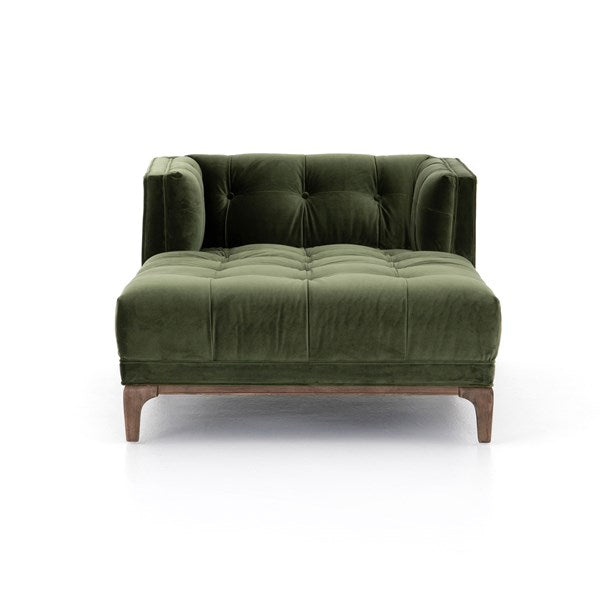 Dylan Chaise in sapphire olive