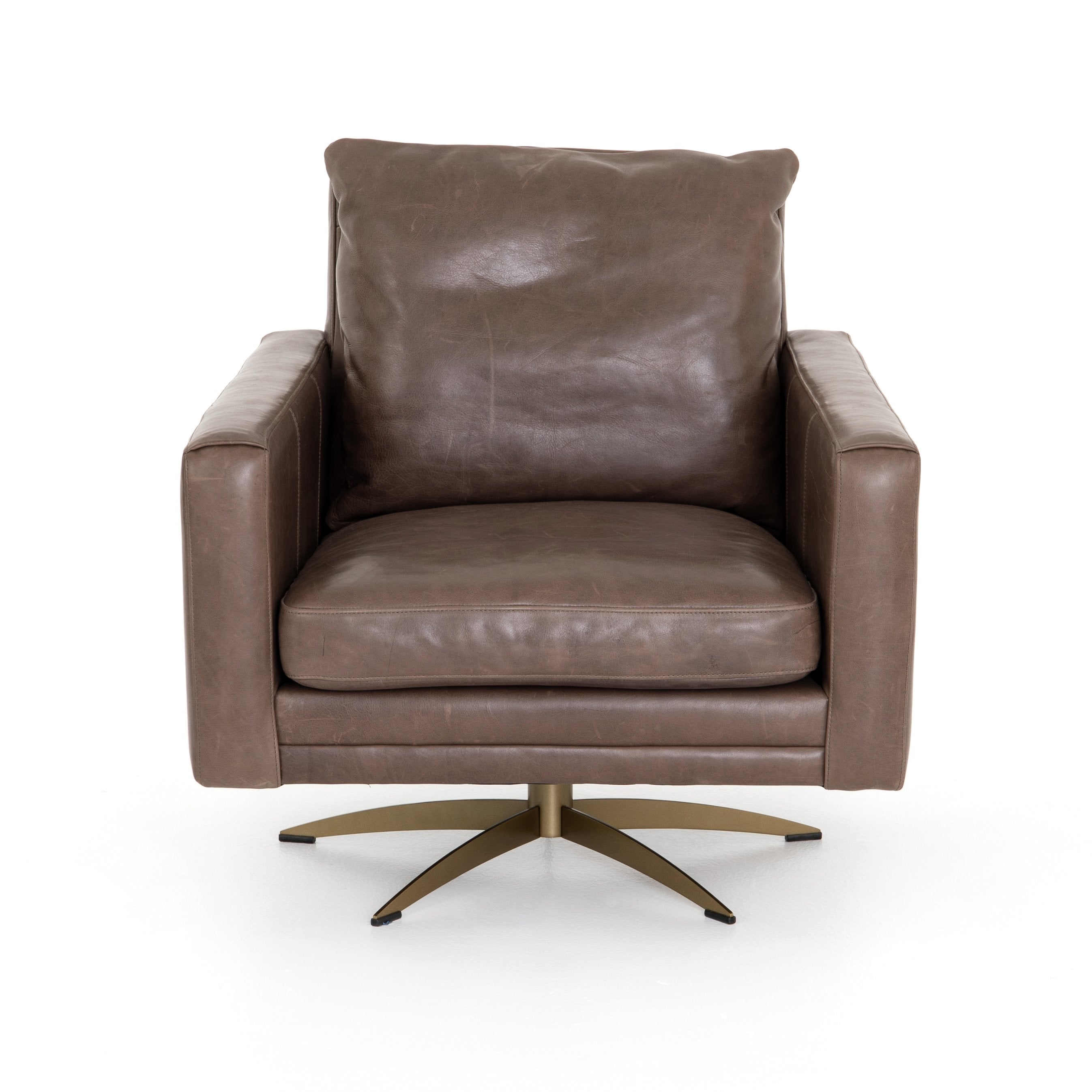 Lyndon Swivel Chair - Four Hands