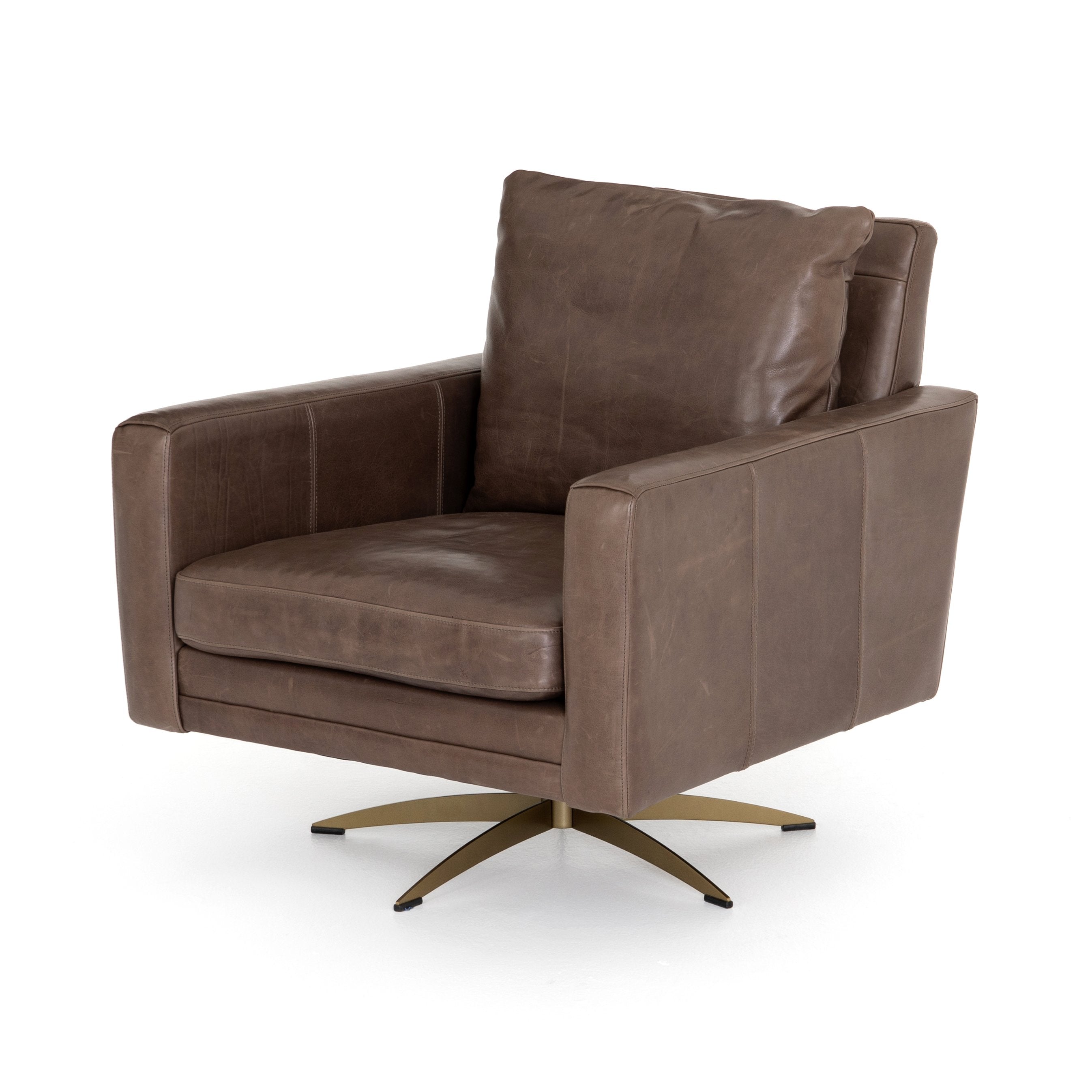 Lyndon Swivel Chair - Four Hands