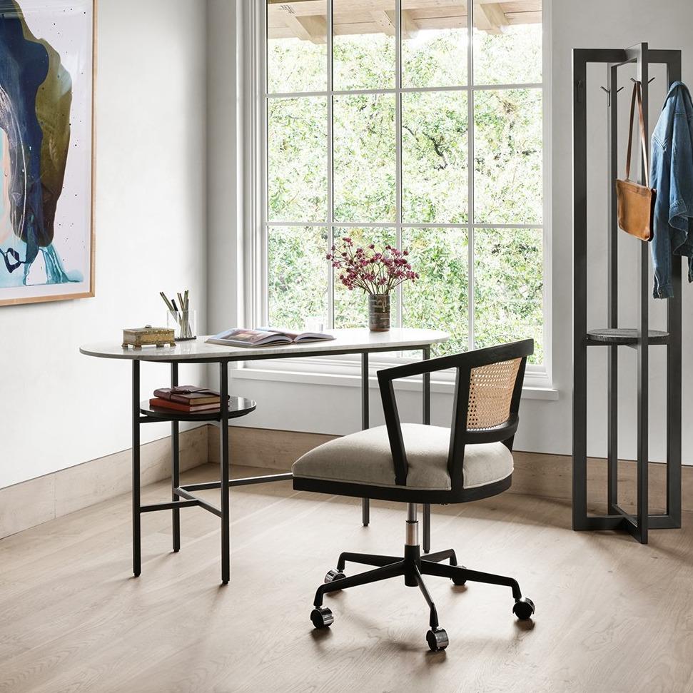 Alexa Desk Chair - 3 Finish Options - Four Hands