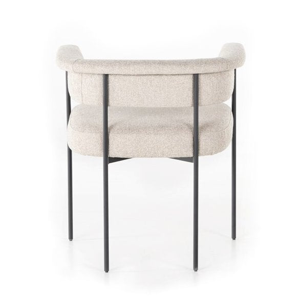 Carrie Dining Chair: Product Back View