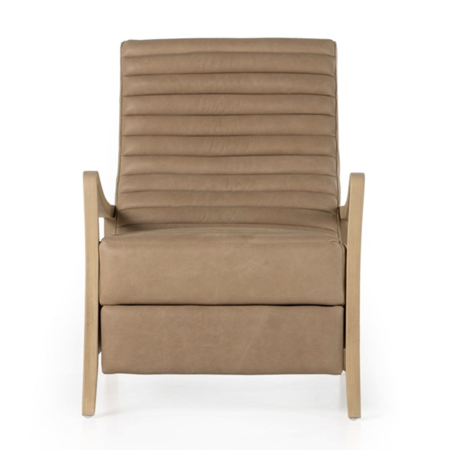 Chance Leather Recliner: Front Product View