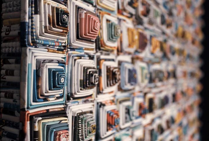 D-Bodhi Magazine Wall Art: Up-Close View