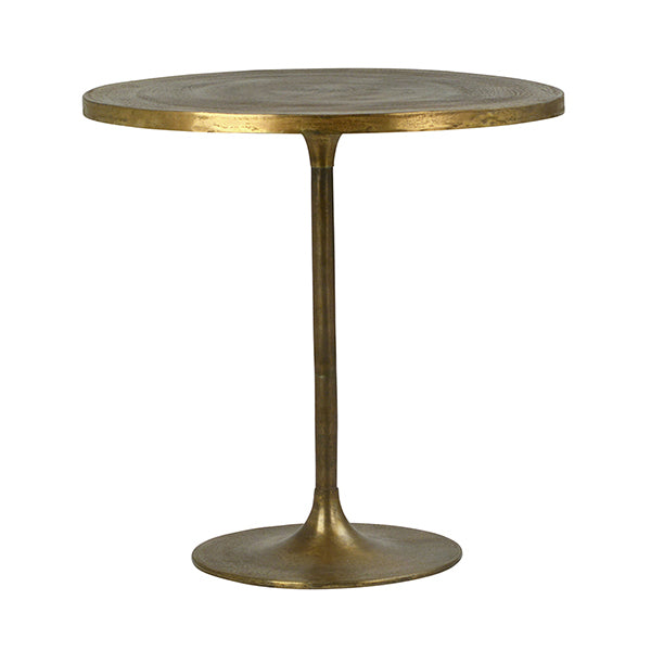 Heviz antique brass bistro table available at City Home PDX