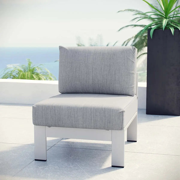 Shore Armless Outdoor Chair Outdoor Furniture City Home PDX