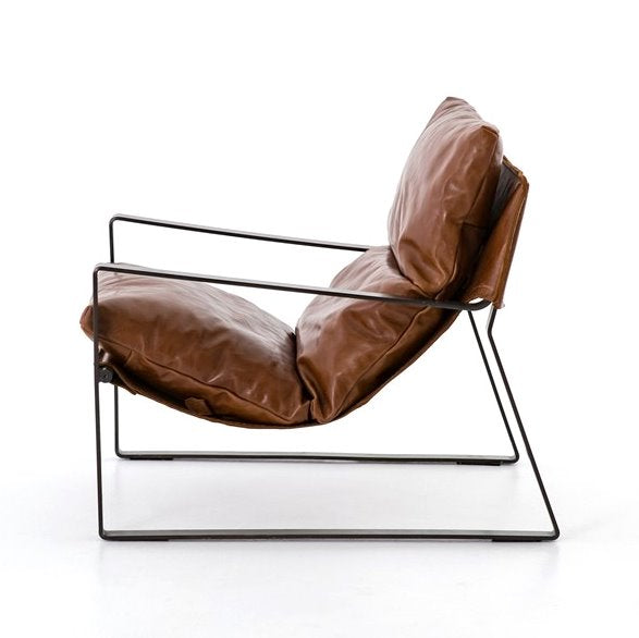 Emmett Sling Chair: Front Product Side View