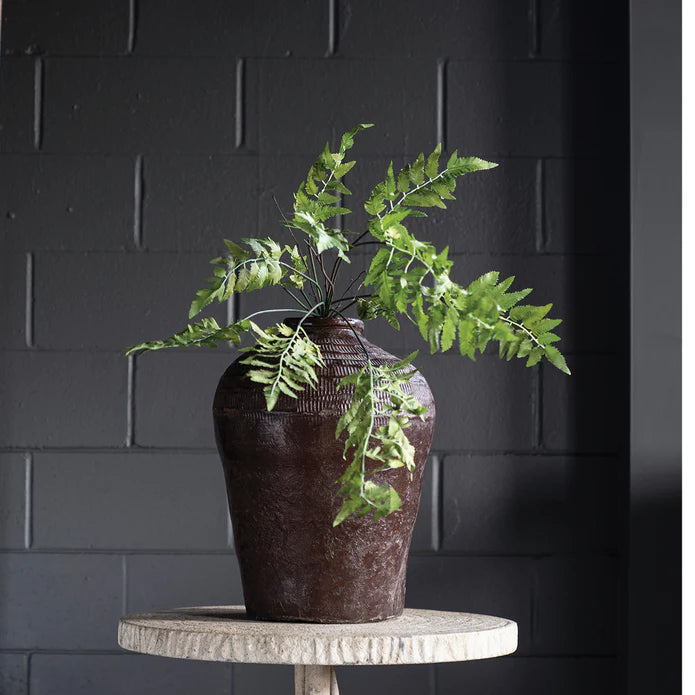 Vintage Rice Wine Jar as vase