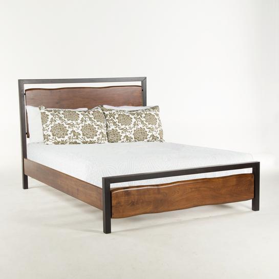 Aspen Wood Queen Bed - HTD