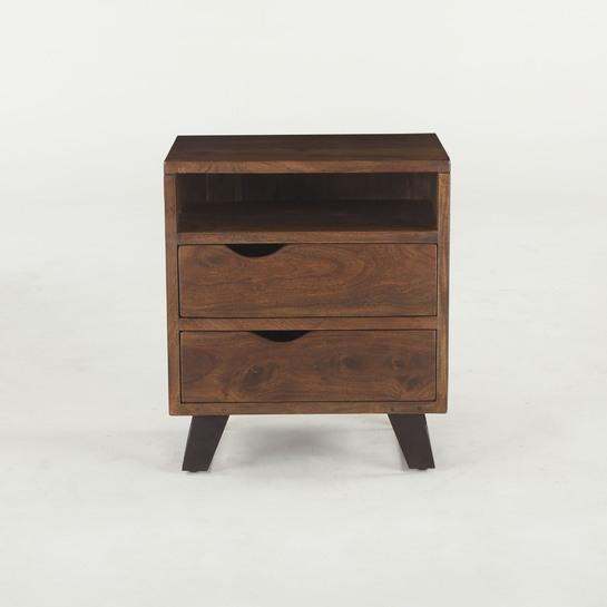 London Loft Wood Nightstand - HTD
